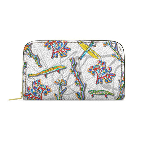 'Evolution' Long Zipped Purse