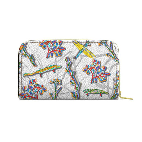 'Evolution' Long Zipped Purse