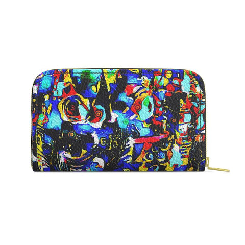 'Cosmos' Long Zipped Purse