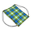 'Yorkshire Tartan' Drawstring Bag