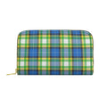 'Yorkshire Tartan' Long Zipped Purse