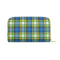 'Yorkshire Tartan' Long Zipped Purse
