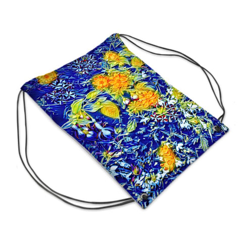 'Summer Basket' Drawstring Bag