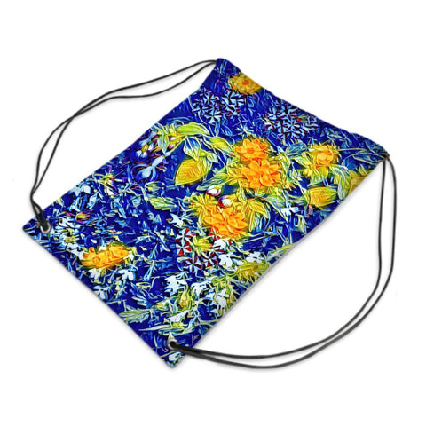 'Summer Basket' Drawstring Bag