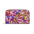 'Clematis' Long Zipped Purse