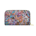 'Psychedelique' Long Zipped Purse