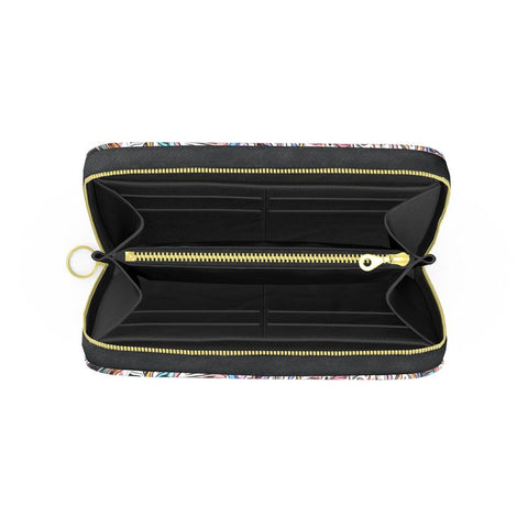 'Carnaby' Long Zipped Purse