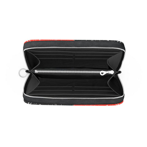'Bloodlust' Long Zipped Purse