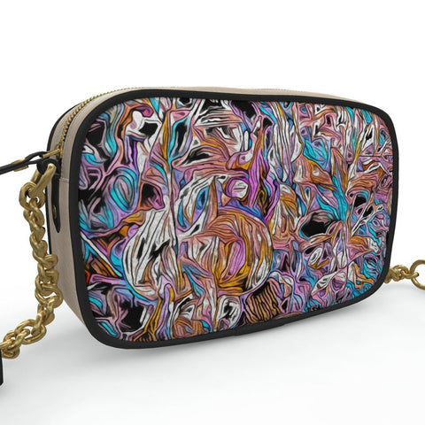 'Psychedelique' Crossbody (Cream)