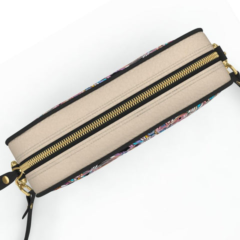'Psychedelique' Crossbody (Cream)