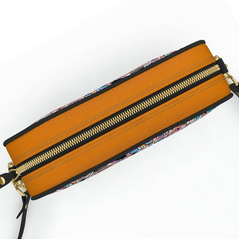 'Carnaby' Crossbody (Tangerine)