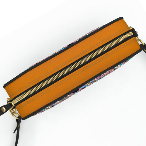 'Carnaby' Crossbody (Tangerine)