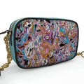 'Psychedelique' Crossbody (Duck Egg)