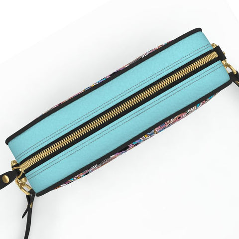 'Carnaby' Crossbody (Duck Egg)