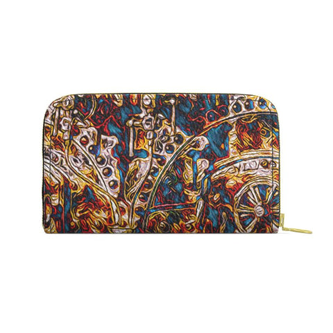 'Boilerplate' Long Zipped Purse