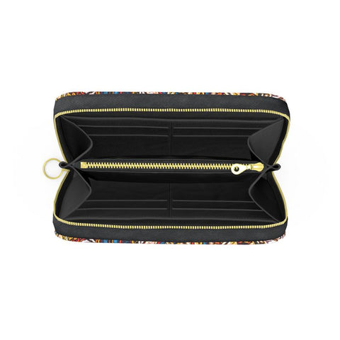 'Boilerplate' Long Zipped Purse
