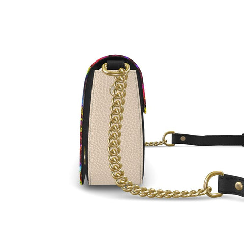 ' Tropique' Flapover Box (Cream)