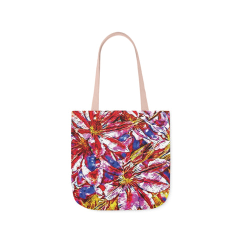 ‘Clematis’ Canvas Tote Bag