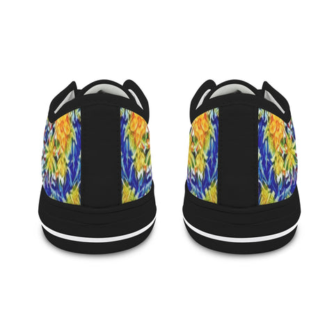 'Summer Basket' (Black Trim) 'Seattle' Women's Trainers