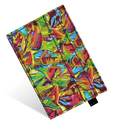 'Tropique' Faux Leather Cardholder