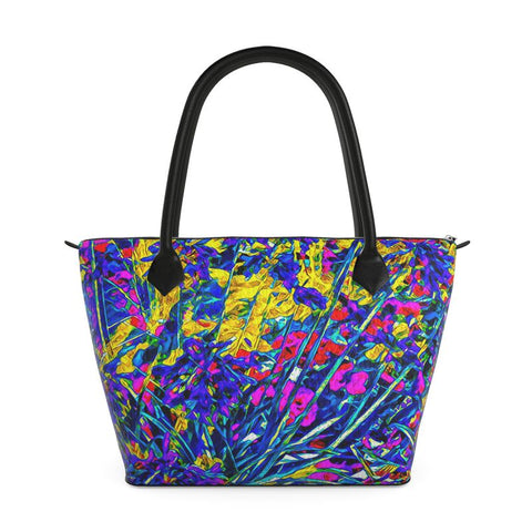 'Agapanthus' Zipped Shoulder Tote