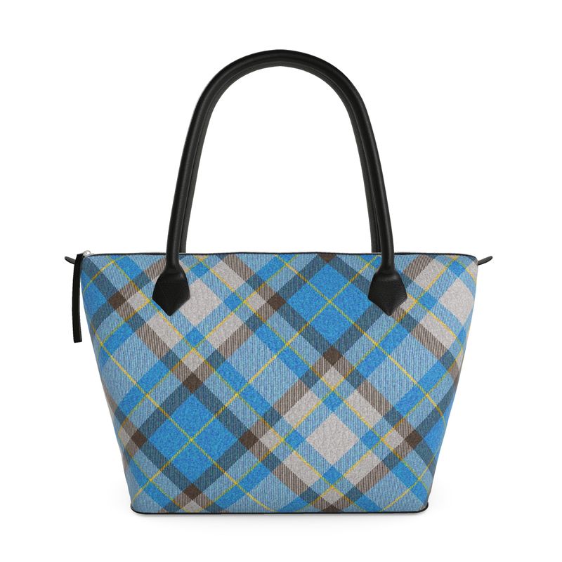 'Yorkshire Marine' (Diamond) Zipped Handbag