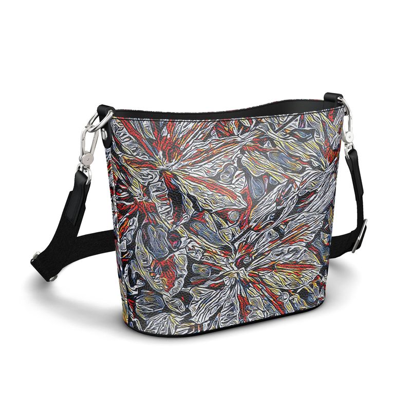 'Clematis Platinum' Shoulder Tote