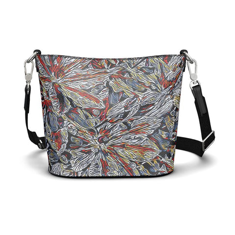 'Clematis Platinum' Shoulder Tote