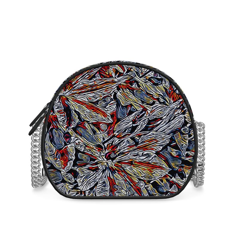 'Clematis Platinum' Round Box