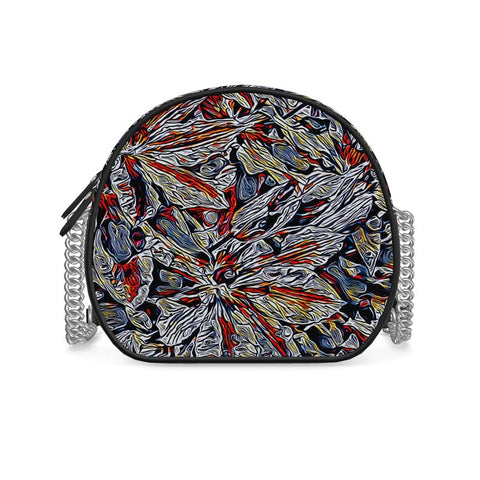 'Clematis Platinum' Round Box