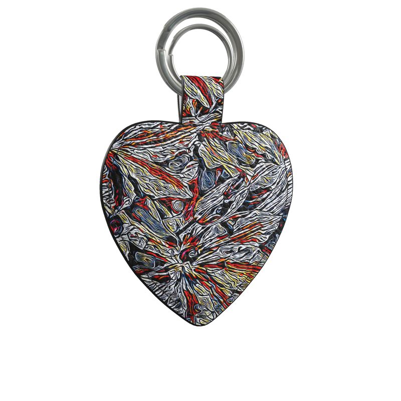 'Clematis Platinum' Keyring