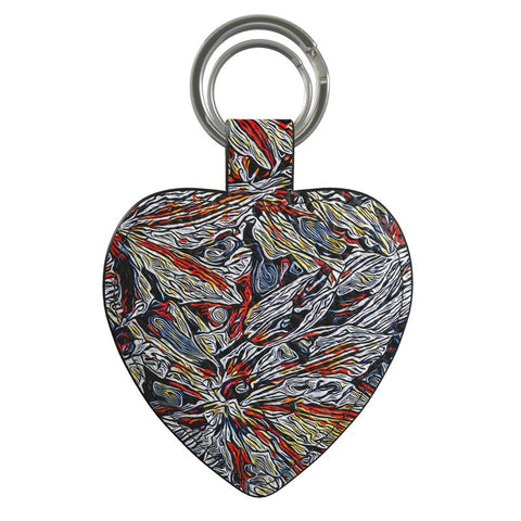 'Clematis Platinum' Keyring