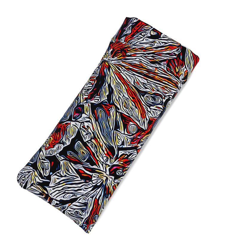 'Clematis Platinum' Glasses Pouch