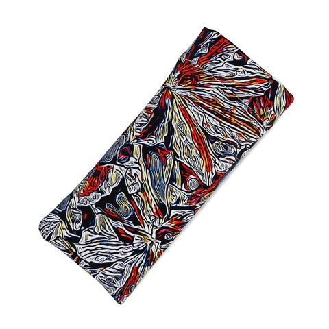 'Clematis Platinum' Glasses Pouch
