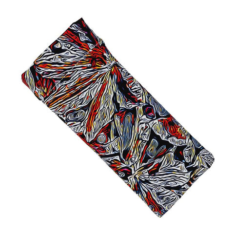'Clematis Platinum' Glasses Pouch