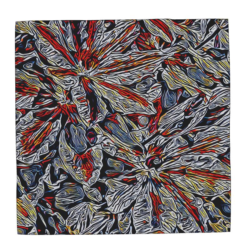 'Clematis Platinum' Scarves & Squares
