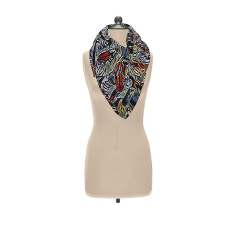 'Clematis Platinum' Scarves & Squares