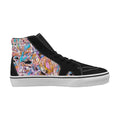 'Psychedelique' Men's High Top Skateboarding Boots