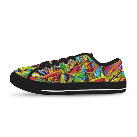 'Tropica' (Black Trim) Seattle Low Top Women's Shoes (Model 1013-6)