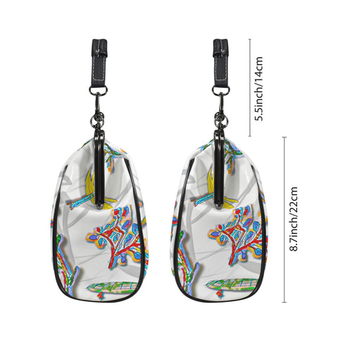 'Regenesis' Kisslock Crossbody Shoulder Bag
