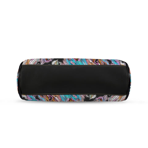 'Psychedelique' Kisslock Crossbody Shoulder