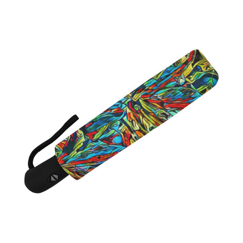 'Clematis Electra' Auto-Foldable Umbrella