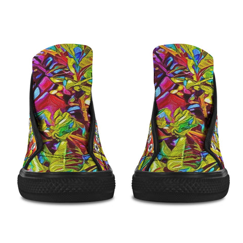 'Tropica' (Black) Vancouver H Women's Canvas Shoes (1013-1)