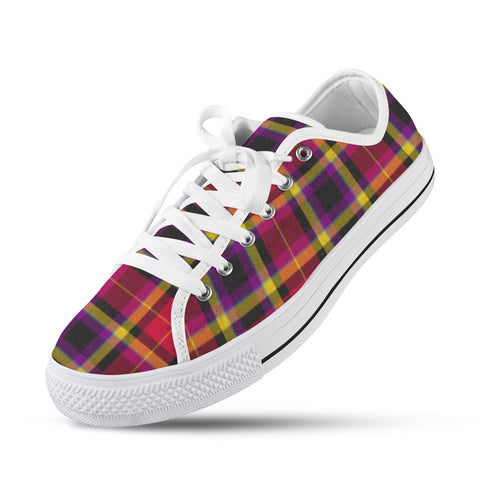 'Yorkshire Moorland' (White) Seattle Low Top Men's Shoes (Model 1013-6)