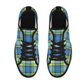 'Yorkshire Tartan' (Black Trim) 'Seattle' Women's Trainers