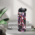 'Gothic Rose' Insulated Water Bottle