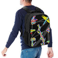 'Regenesis' (Black Edit) Nylon Backpack