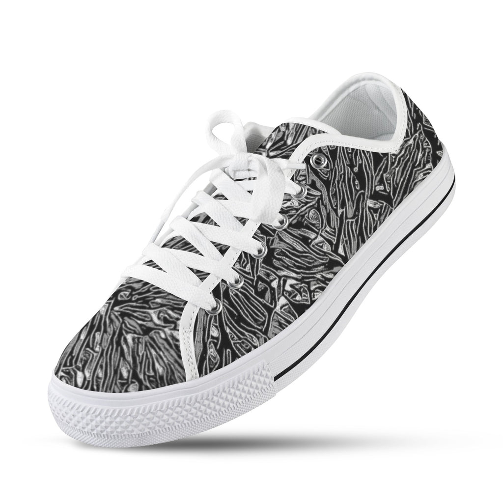 'Filament' (White Trim) Women's Canvas Plimsolls