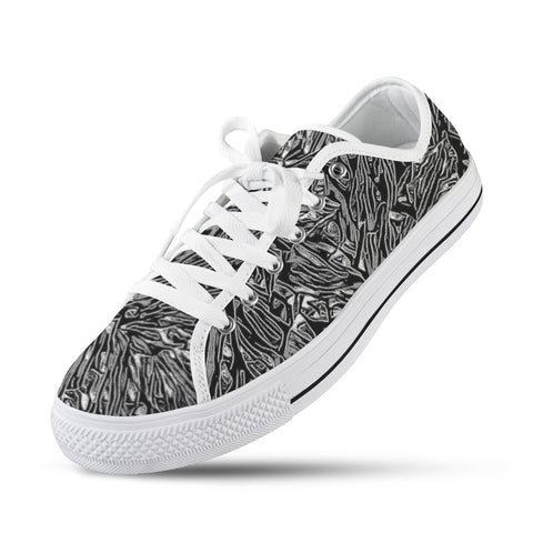 'Filament' (White Trim) Women's Canvas Plimsolls