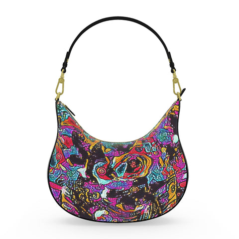 'Circus' (Bubblegum) Curve Hobo Bag